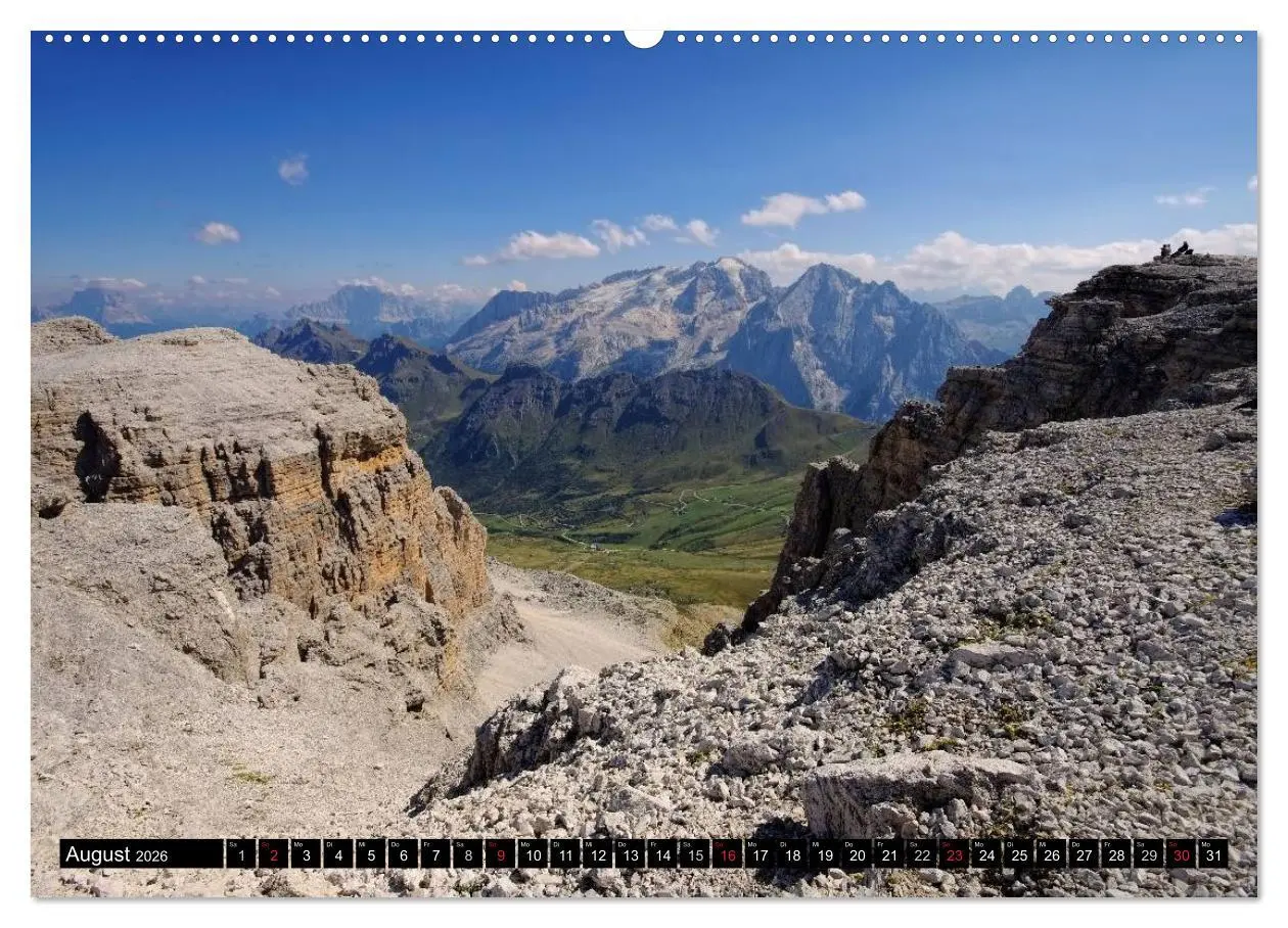 Bild: 9783516021196 | Sellagruppe - Traumhafte Ausblicke in den Dolomiten (Wandkalender...