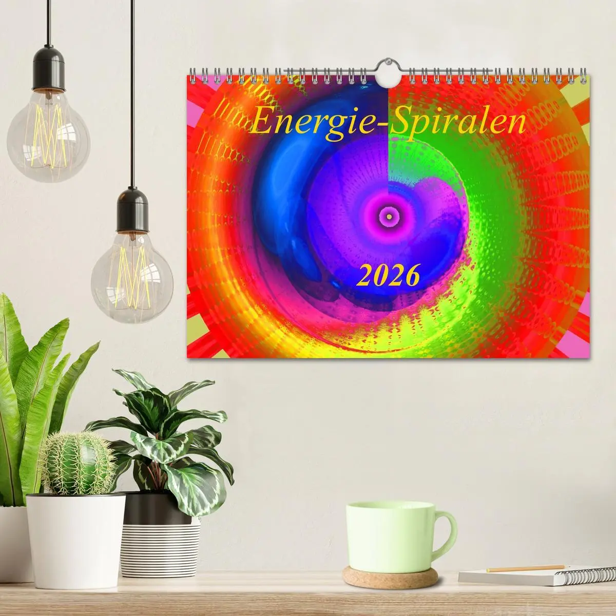 Bild: 9783516191196 | Energie-Spiralen 2026 (Wandkalender 2026 DIN A4 quer), CALVENDO...