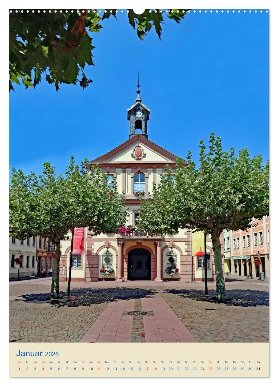 Bild: 9783516401196 | RASTATT (hochwertiger Premium Wandkalender 2026 DIN A2 hoch),...