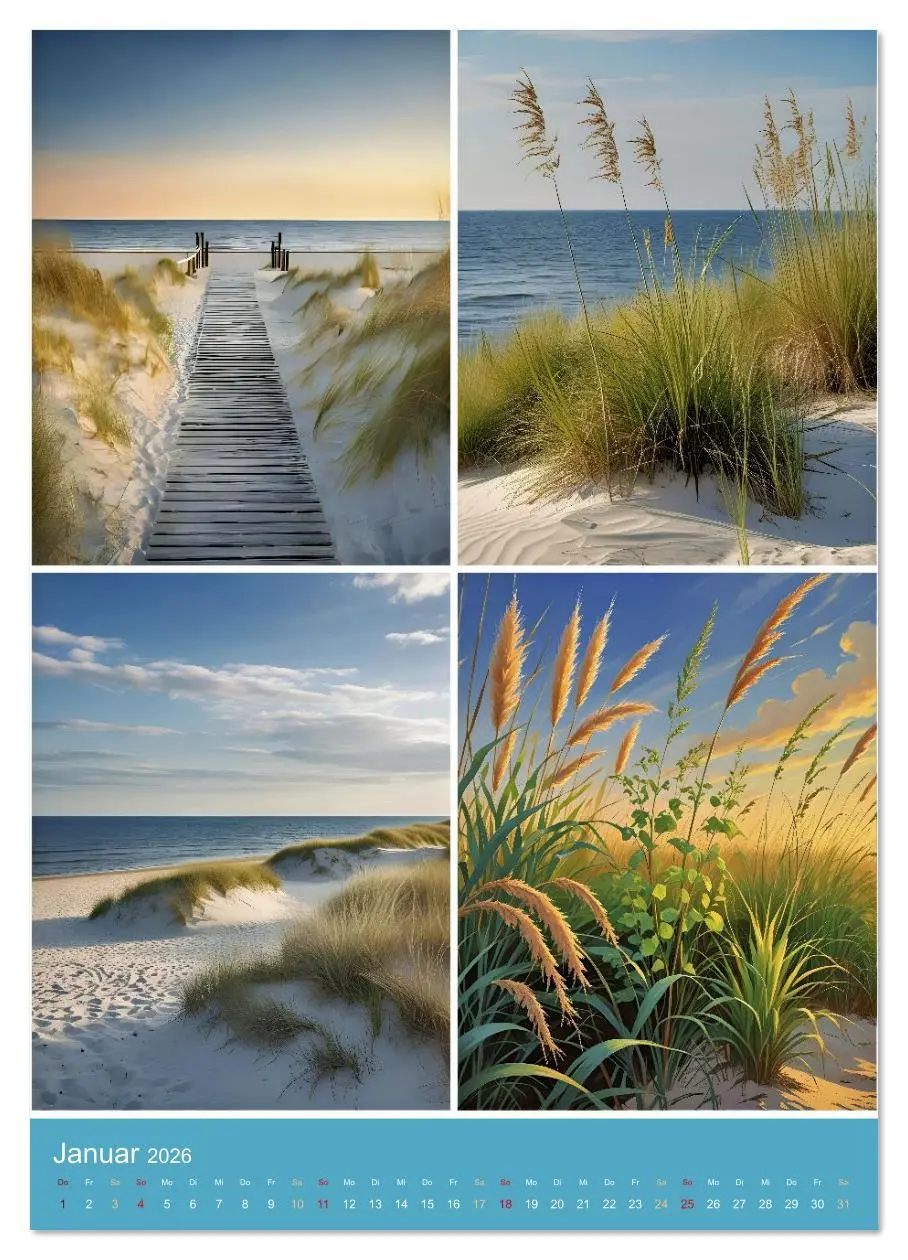 Bild: 9783516641196 | Endlich Ostsee Urlaub (Wandkalender 2026 DIN A4 hoch), CALVENDO...