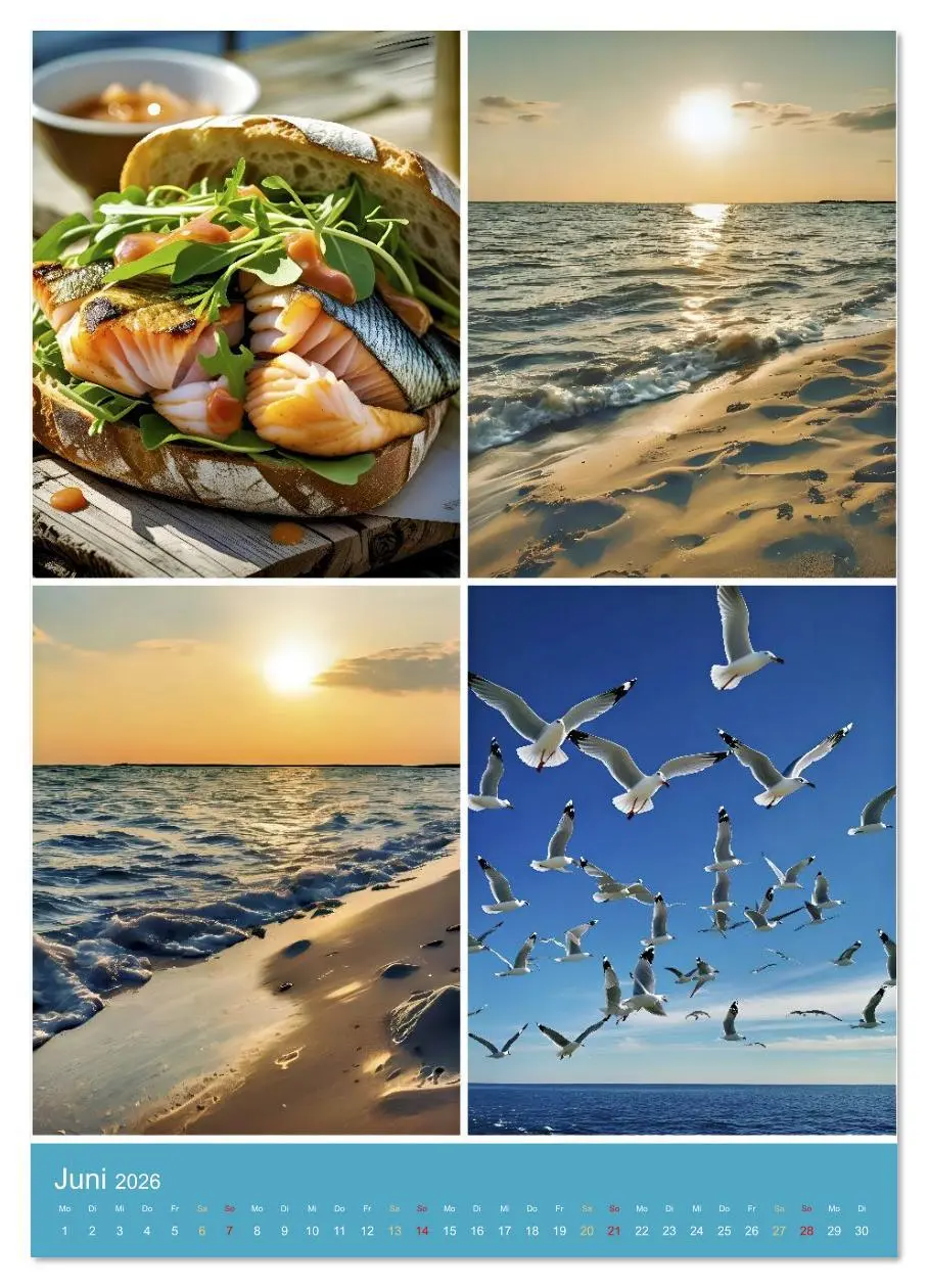 Bild: 9783516641196 | Endlich Ostsee Urlaub (Wandkalender 2026 DIN A4 hoch), CALVENDO...
