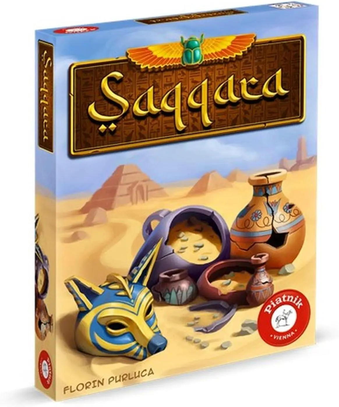 Cover: 9001890671296 | Saqqara | Spiel | 6712 | Deutsch | 2023 | Piatnik Deutschland GmbH