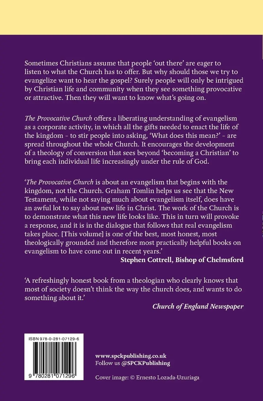 Rückseite: 9780281071296 | The Provocative Church | 4th Edition | Tomlin Graham | Taschenbuch