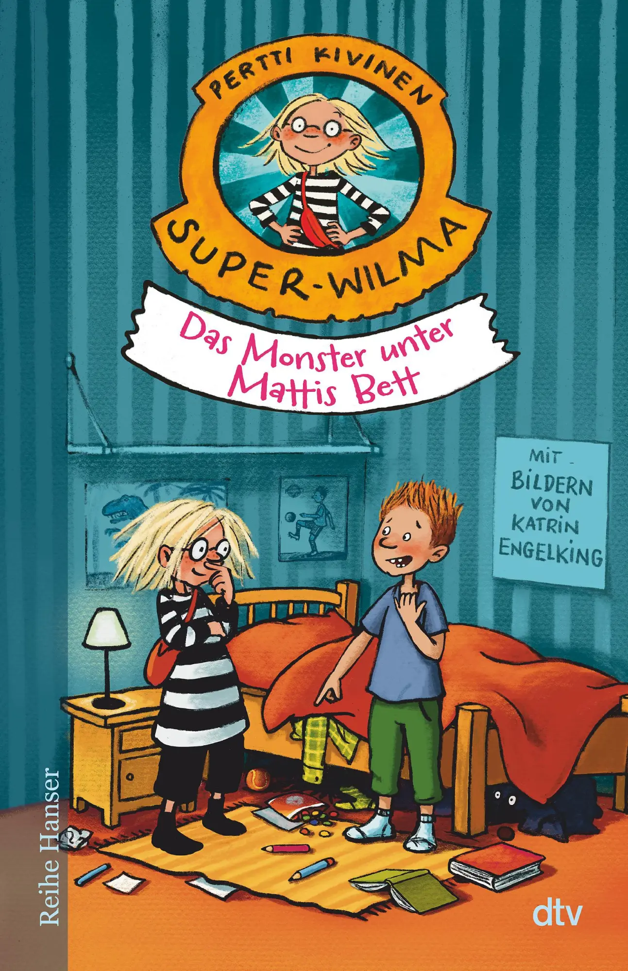 Cover: 9783423641296 | Super-Wilma - Das Monster unter Mattis Bett | Pertti Kivinen | Buch