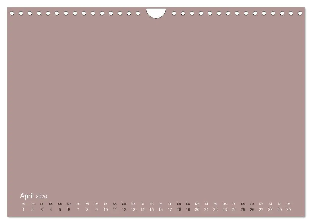 Bild: 9783457781296 | DIY Bastel-Kalender -Erdige Pastell Farben- Zum Selbstgestalten...