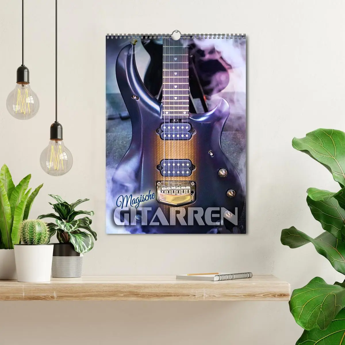 Bild: 9783516321296 | Magische Gitarren (Wandkalender 2026 DIN A3 hoch), CALVENDO...