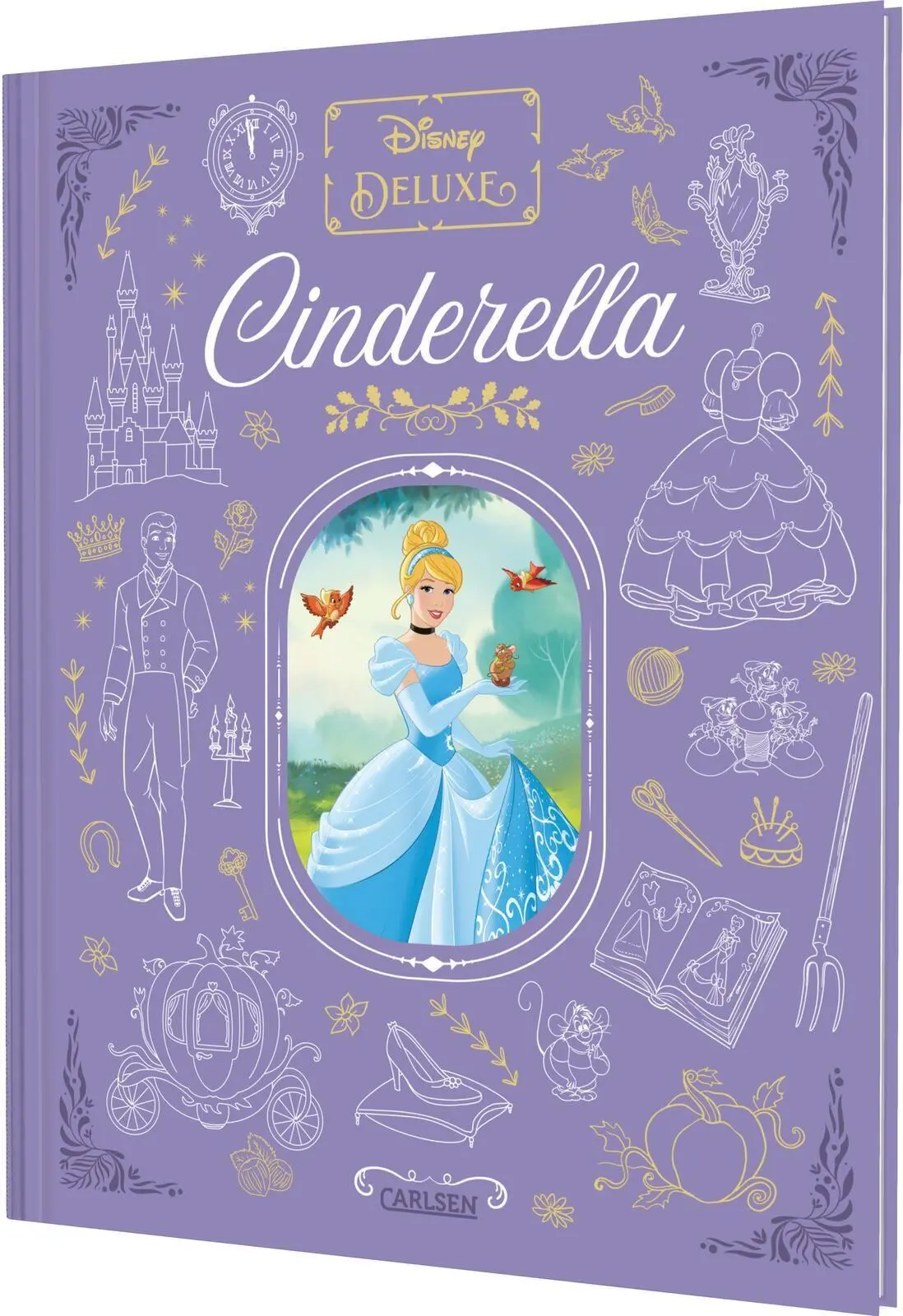 Cover: 9783551281296 | Disney: Disney: DISNEY DELUXE Cinderella | Walt Disney | Buch | Disney