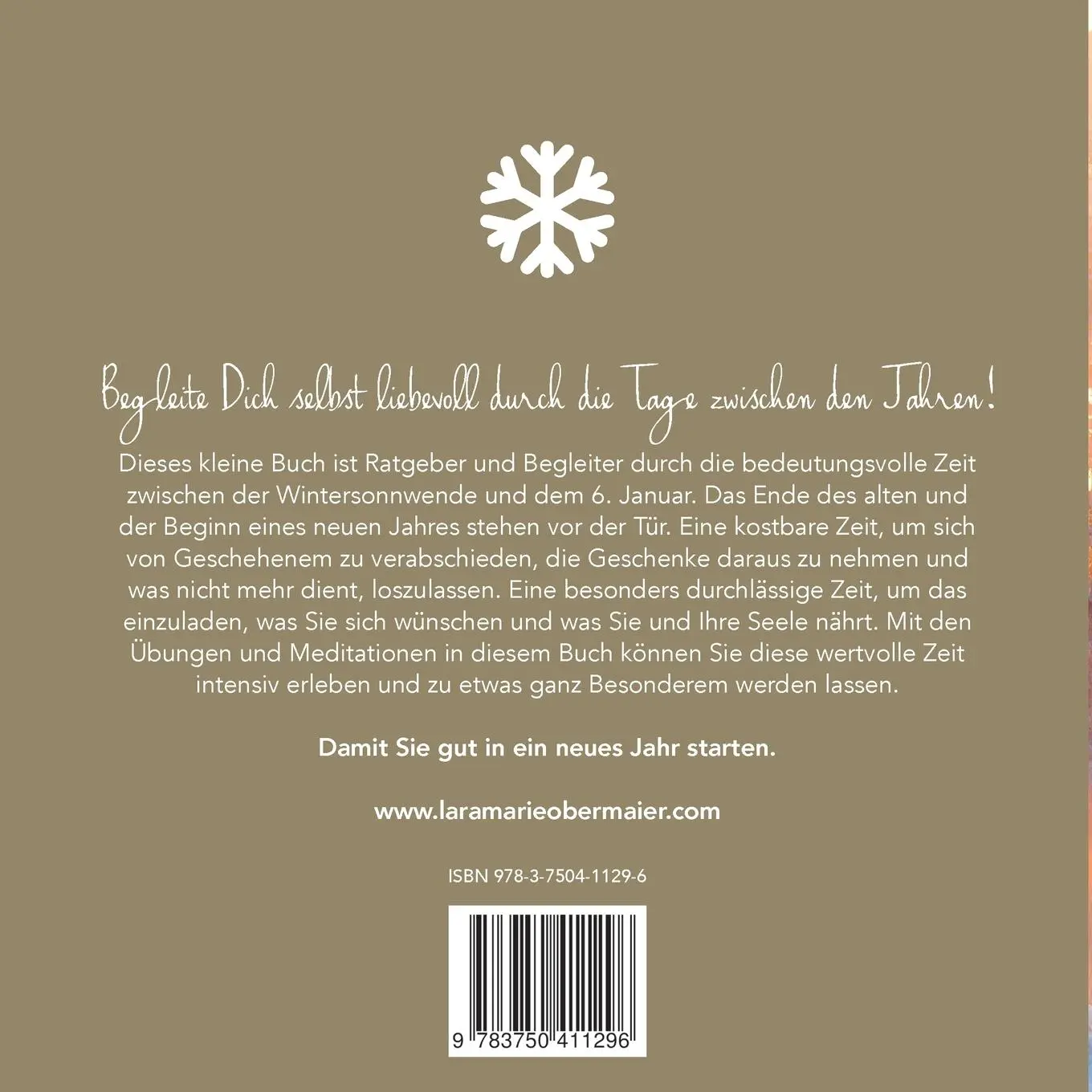 Rückseite: 9783750411296 | Rauhnächte | Begleitung. Übungen. Meditationen. | Lara'Marie Obermaier