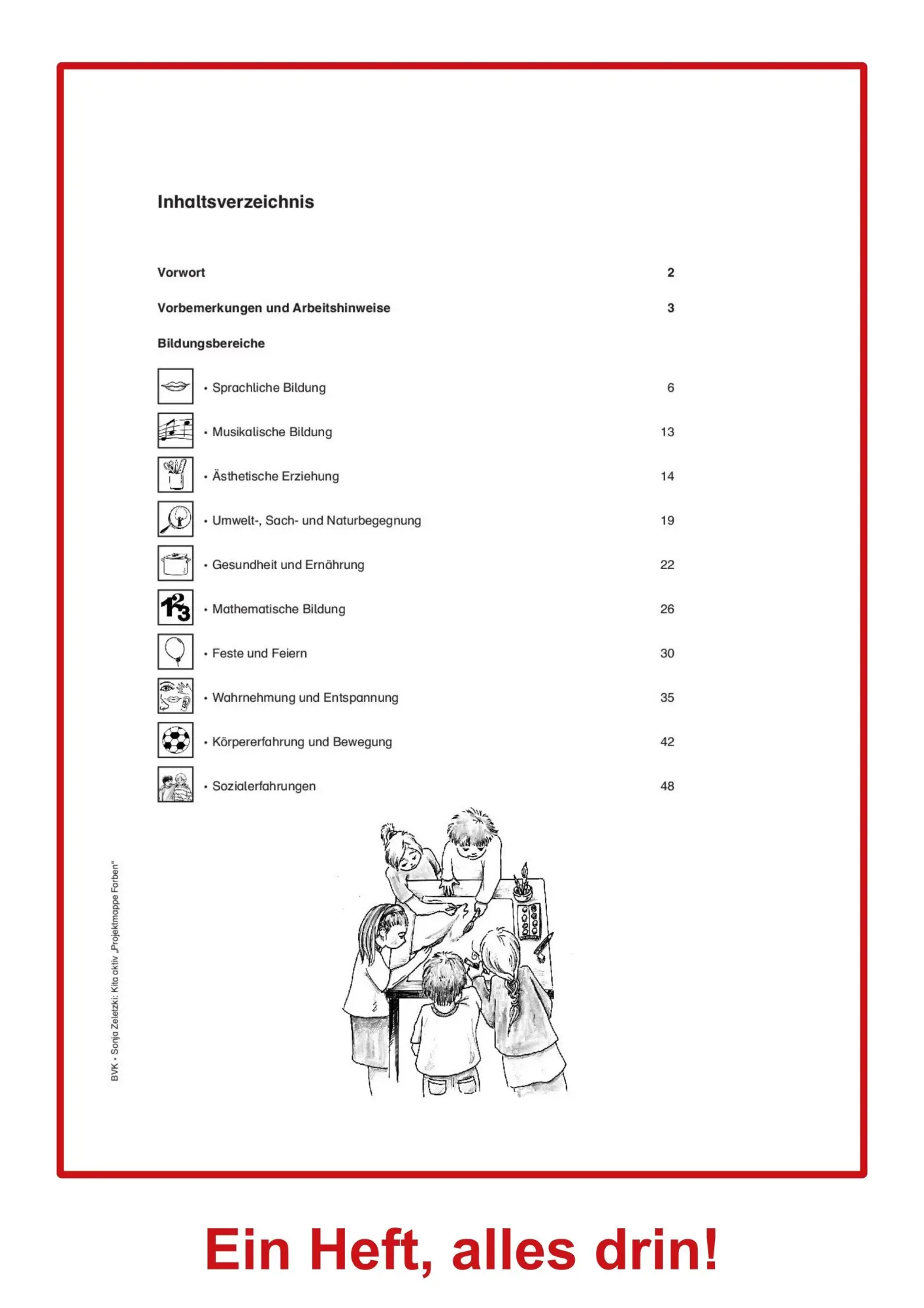 Bild: 9783867401296 | Kita Aktiv "Projektmappe Farben" | Sonja Zeletzki | Broschüre | 48 S.