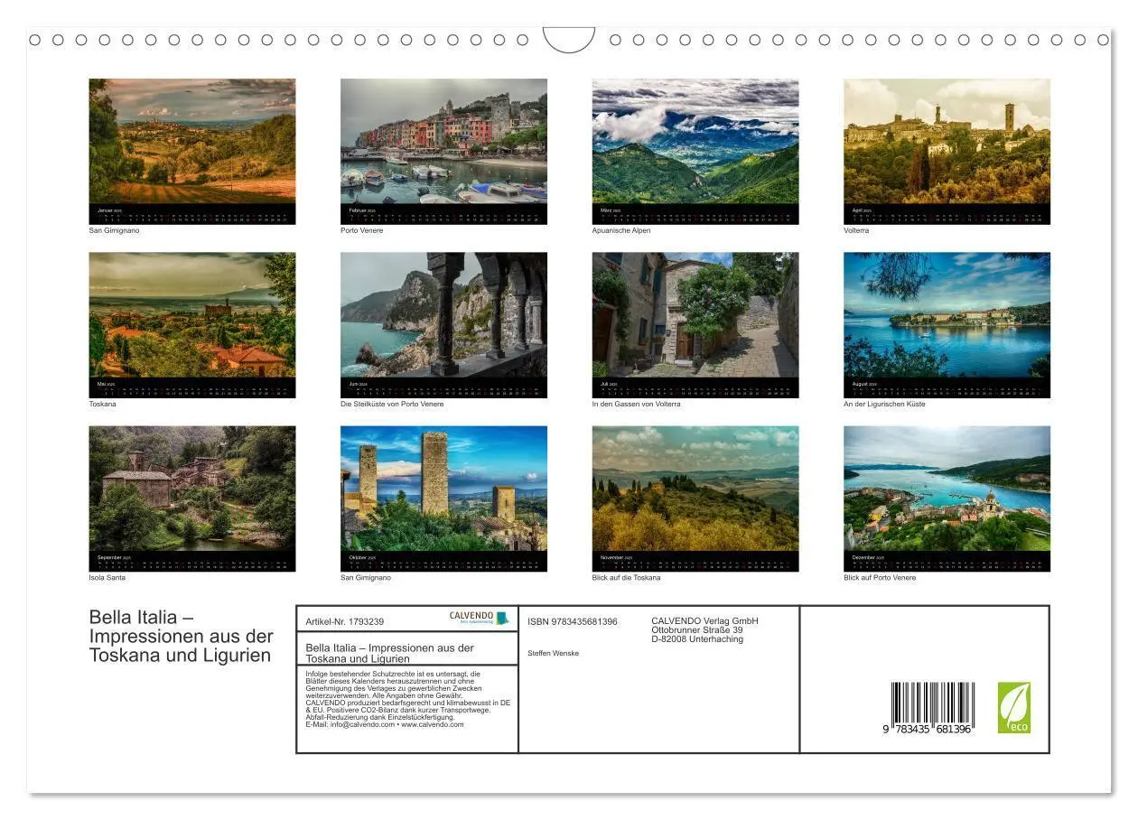 Bild: 9783435681396 | Bella Italia - Impressionen aus der Toskana und Ligurien...