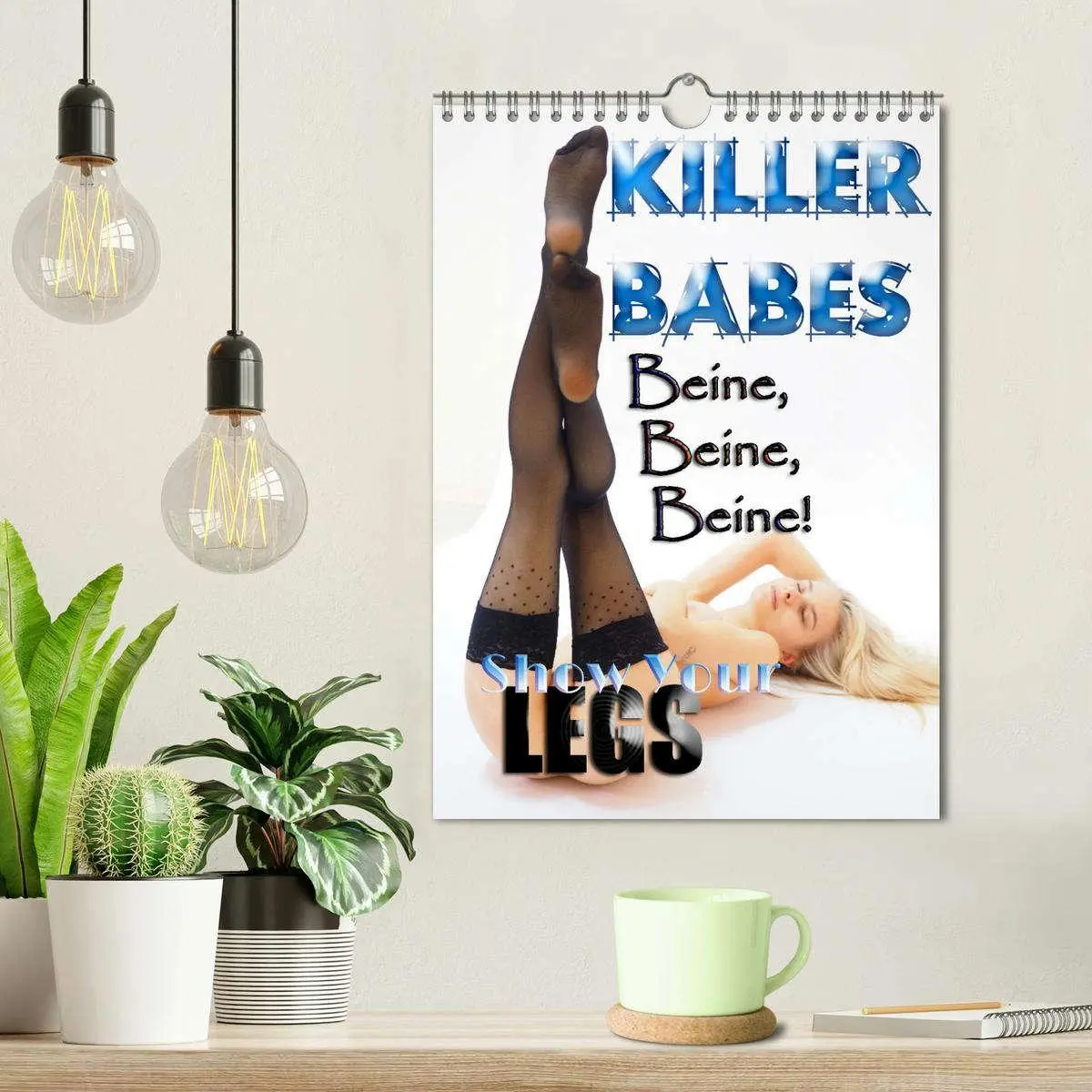 Bild: 9783516241396 | KILLERBABES - Show Your Legs! (Wandkalender 2026 DIN A4 hoch),...