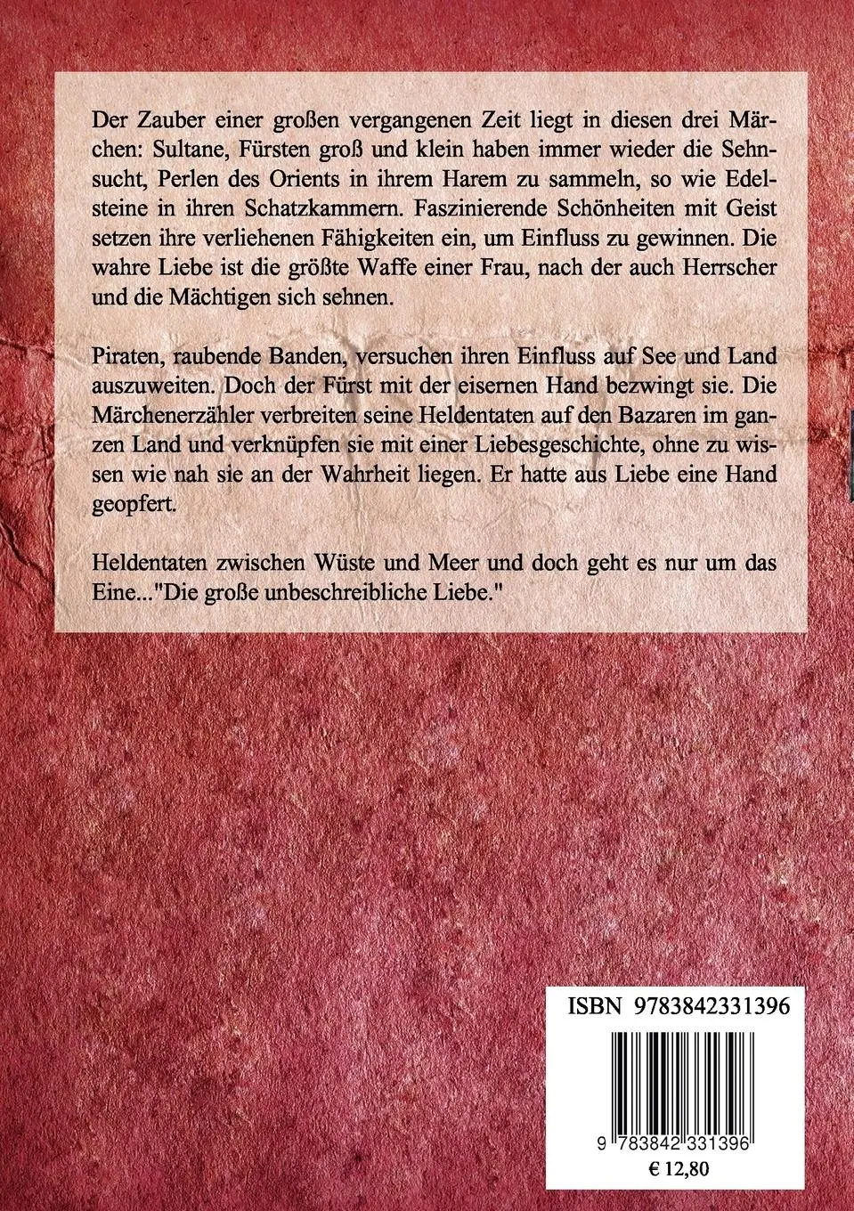 Rückseite: 9783842331396 | Arabische Märchen | Herbert Langer | Taschenbuch | 160 S. | Deutsch