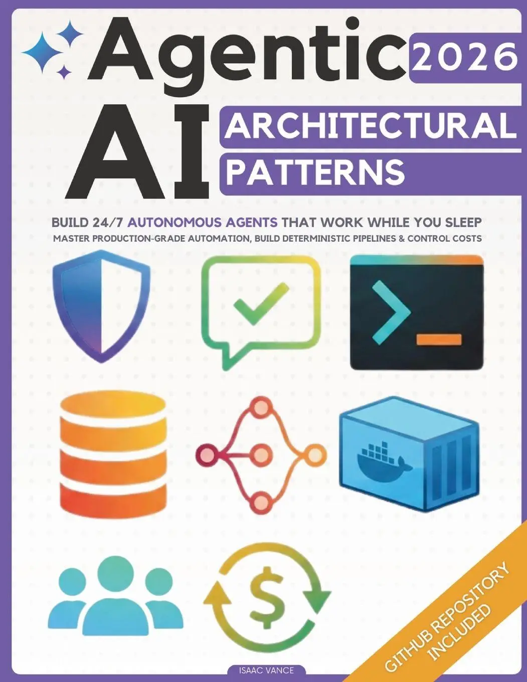 Cover: 9798898431396 | Agentic AI Architectural Patterns | Isaac Vance | Taschenbuch | 2026