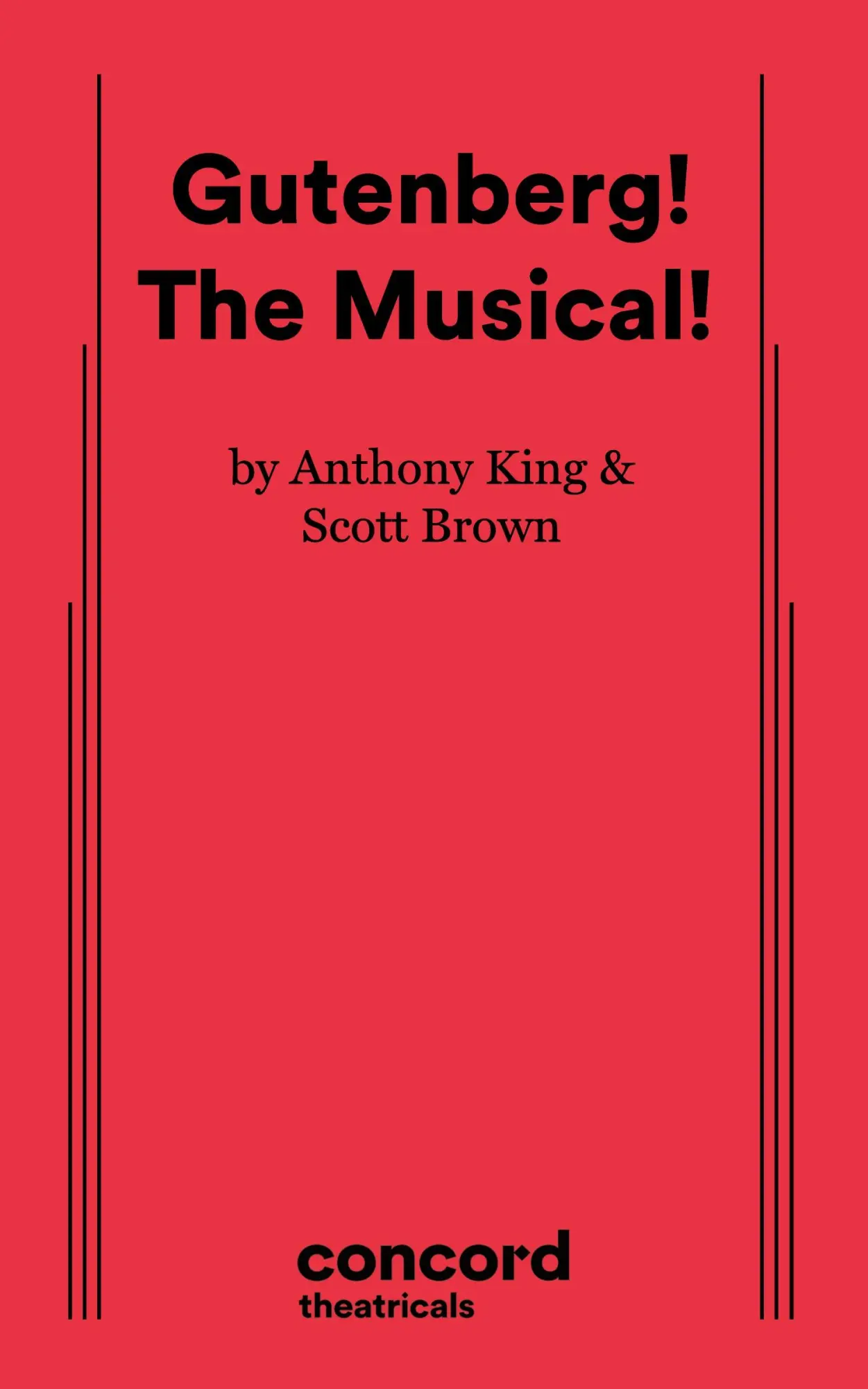 Cover: 9780573651496 | Gutenberg! the Musical! | Anthony King (u. a.) | Taschenbuch | 2010