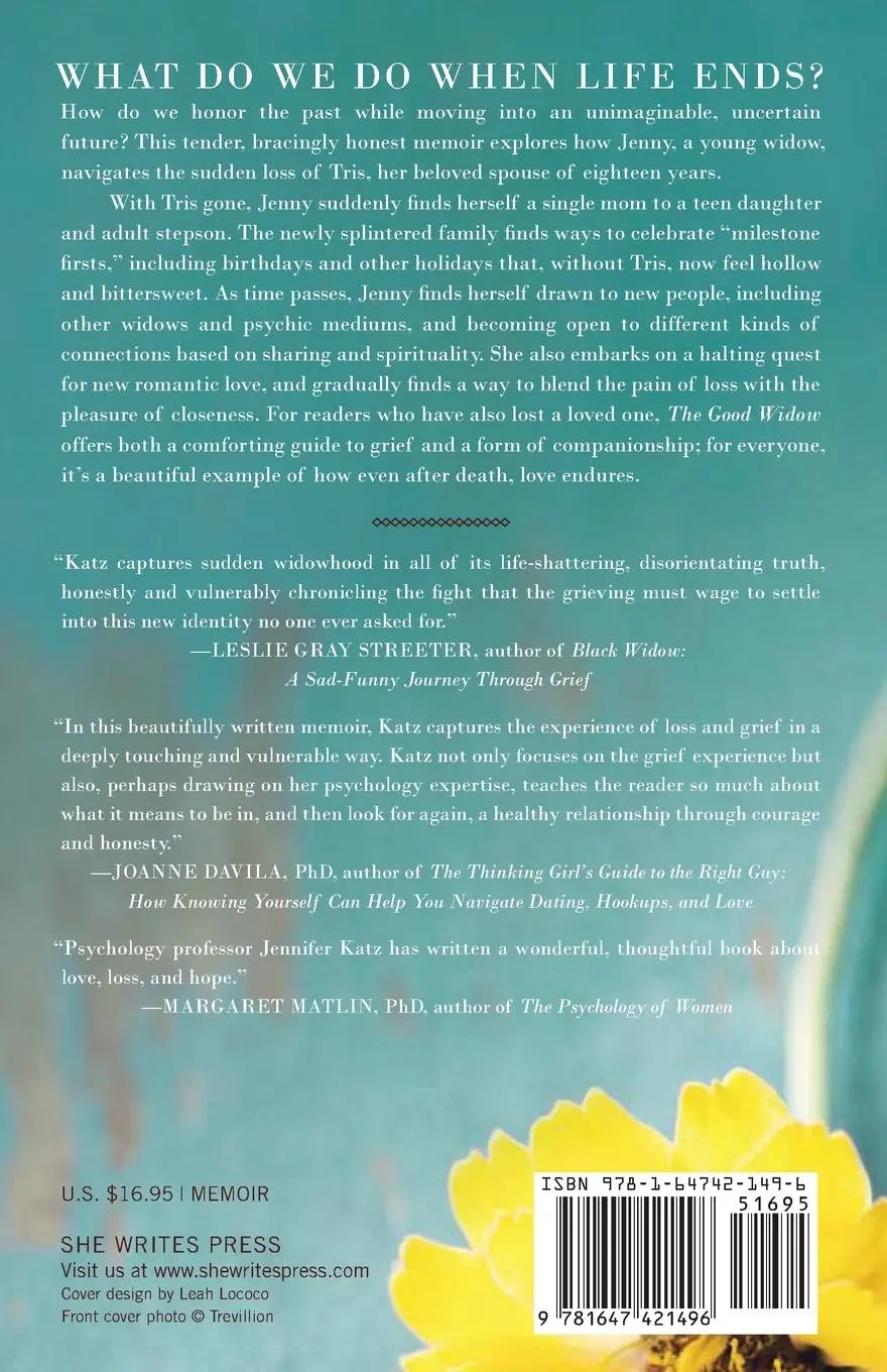 Rückseite: 9781647421496 | The Good Widow | A Memoir of Living with Loss | Jennifer Katz | Buch