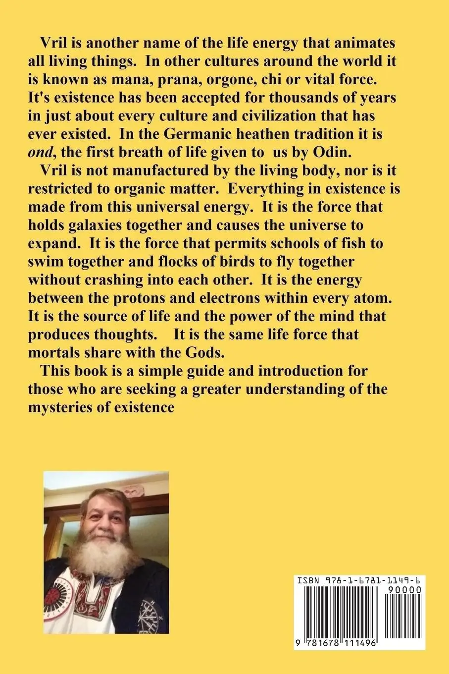 Rückseite: 9781678111496 | Vril | A Manual to the Secrets of a Successful and Happy Life | Buch