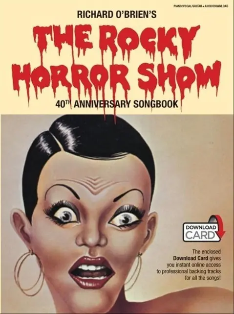 Cover: 9781783051496 | The Rocky Horror Show - 40th Anniversary Book with Online Audio Tracks