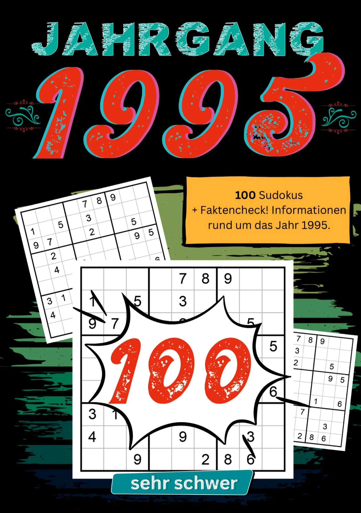 Cover: 9783384191496 | 1995- Rätselspaß und Zeitreise | Sudoku Jahrbücher | Taschenbuch