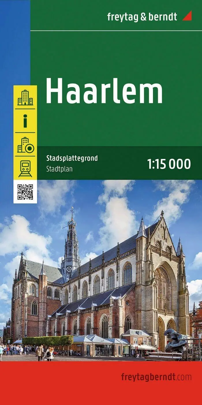Cover: 9783707921496 | Haarlem, Stadtplan 1:20.000, freytag &amp; berndt | (Land-)Karte | Deutsch