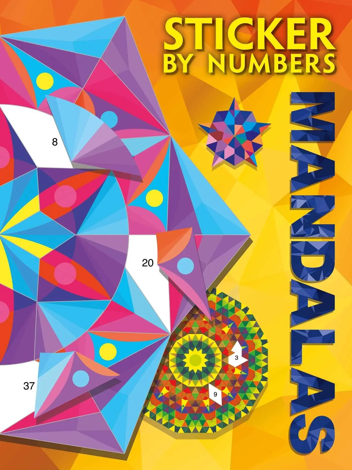 Cover: 9781836501596 | Sticker by Numbers: Mandalas | Create Amazing 3-D Pictures | Buch