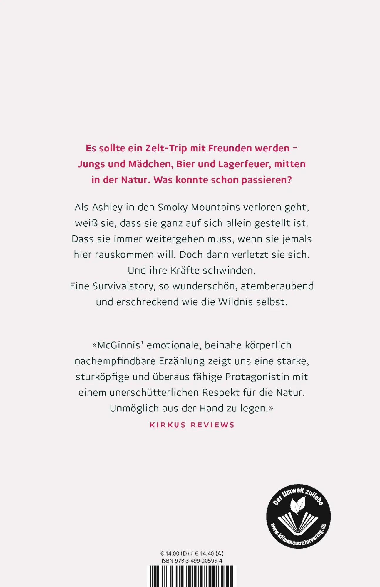 Rückseite: 9783757101596 | LOST | In der Wildnis hört dich niemand | Mindy Mcginnis | Taschenbuch