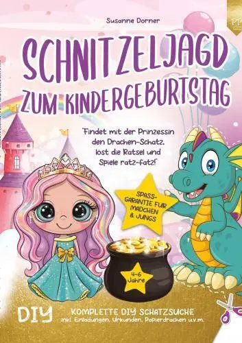 Cover: 9789403761596 | Schnitzeljagd Kindergeburtstag: 4 bis 6 Jahre Findet mit Tiger den...