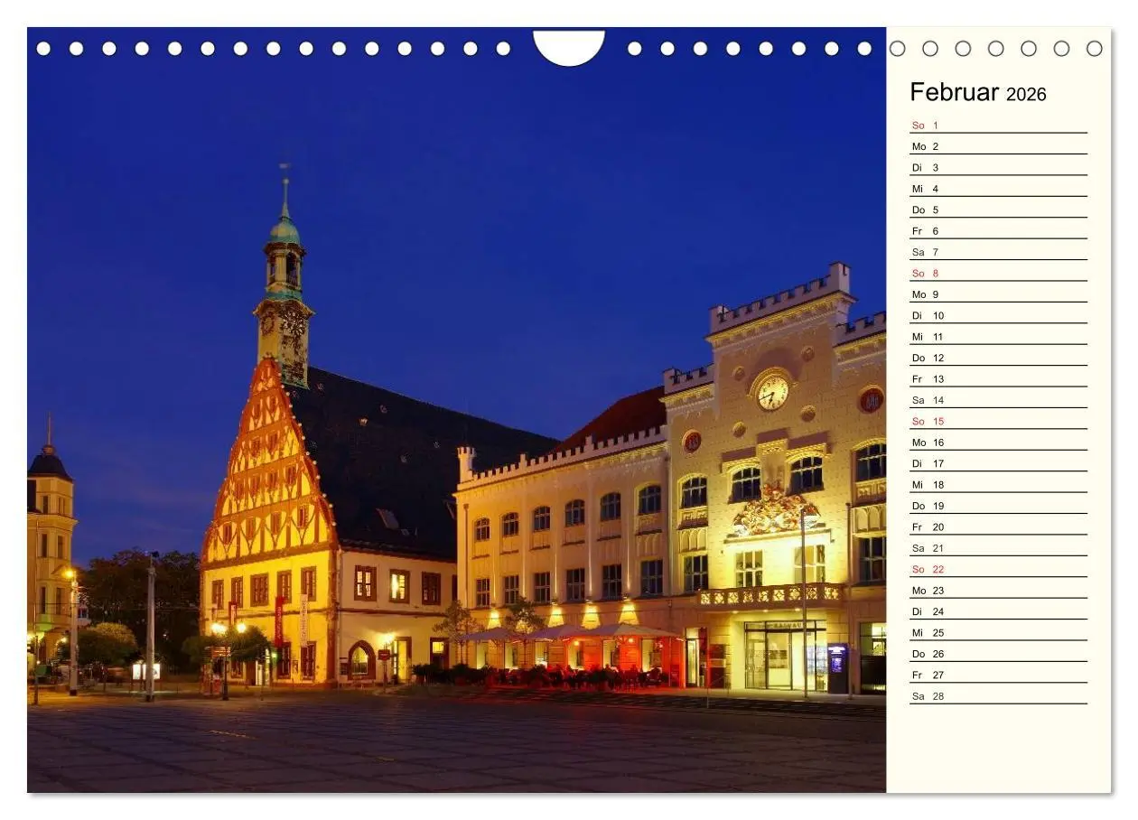Bild: 9783457981696 | Zwickau - Stadt an der Mulde (Wandkalender 2026 DIN A4 quer),...