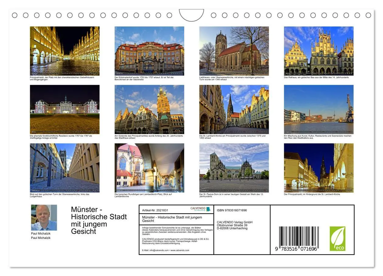 Bild: 9783516071696 | Münster - Historische Stadt mit jungem Gesicht (Wandkalender 2026...