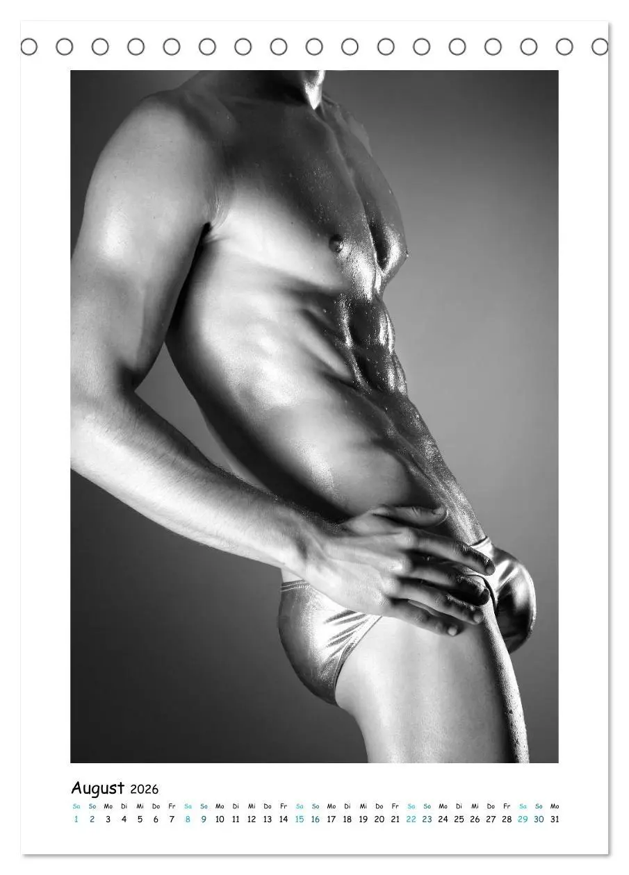 Bild: 9783516381696 | Männer... in Underwear (Tischkalender 2026 DIN A5 hoch), CALVENDO...