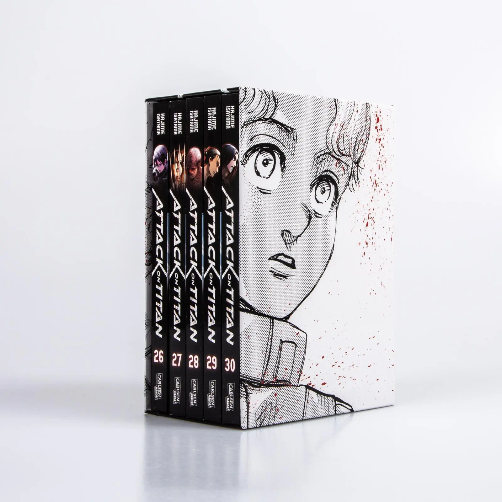 Bild: 9783551791696 | Attack on Titan, Bände 26-30 im Sammelschuber mit Extra | Isayama