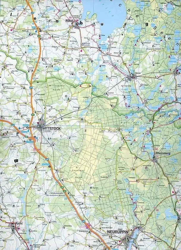 Bild: 9783707901696 | Brandenburg - Berlin, Autokarte 1:200.000 | (Land-)Karte | gefalzt