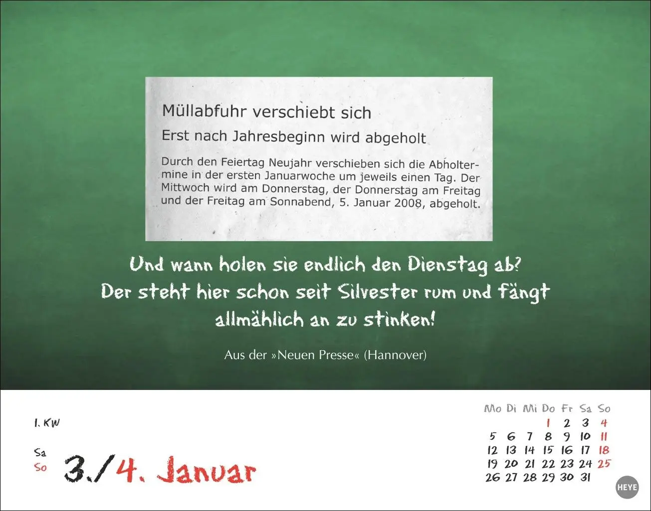 Bild: 9783756411696 | Bastian Sick Tagesabreißkalender 2026 | Bastian Sick | Kalender | 2026