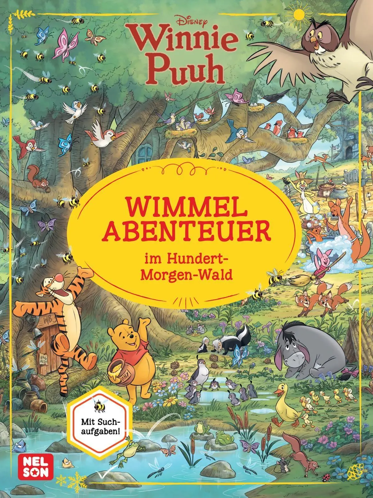 Cover: 9783845131696 | Disney Winnie Puuh: Wimmelabenteuer im Hundert-Morgen-Wald | Buch