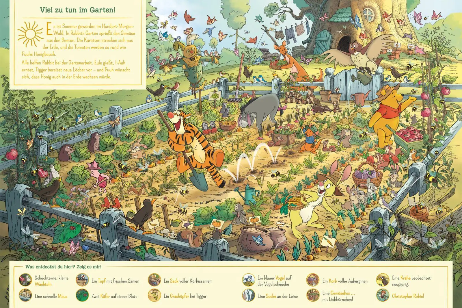 Bild: 9783845131696 | Disney Winnie Puuh: Wimmelabenteuer im Hundert-Morgen-Wald | Buch