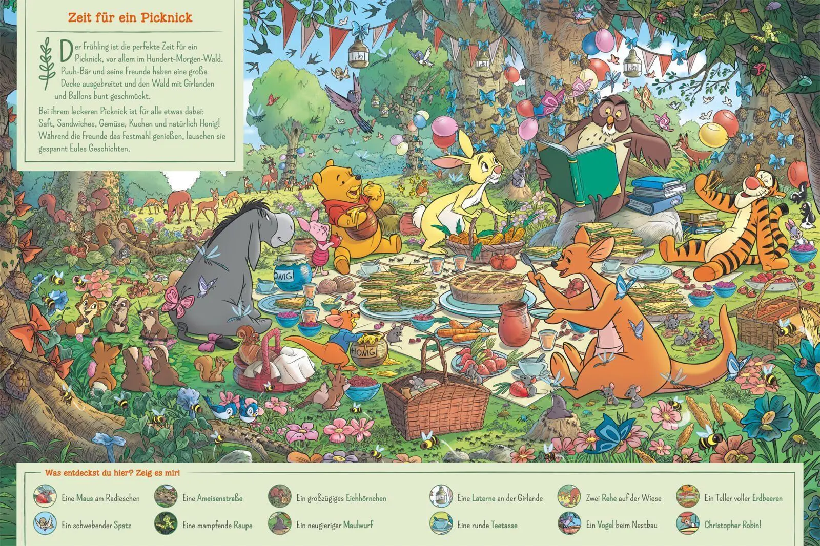 Bild: 9783845131696 | Disney Winnie Puuh: Wimmelabenteuer im Hundert-Morgen-Wald | Buch