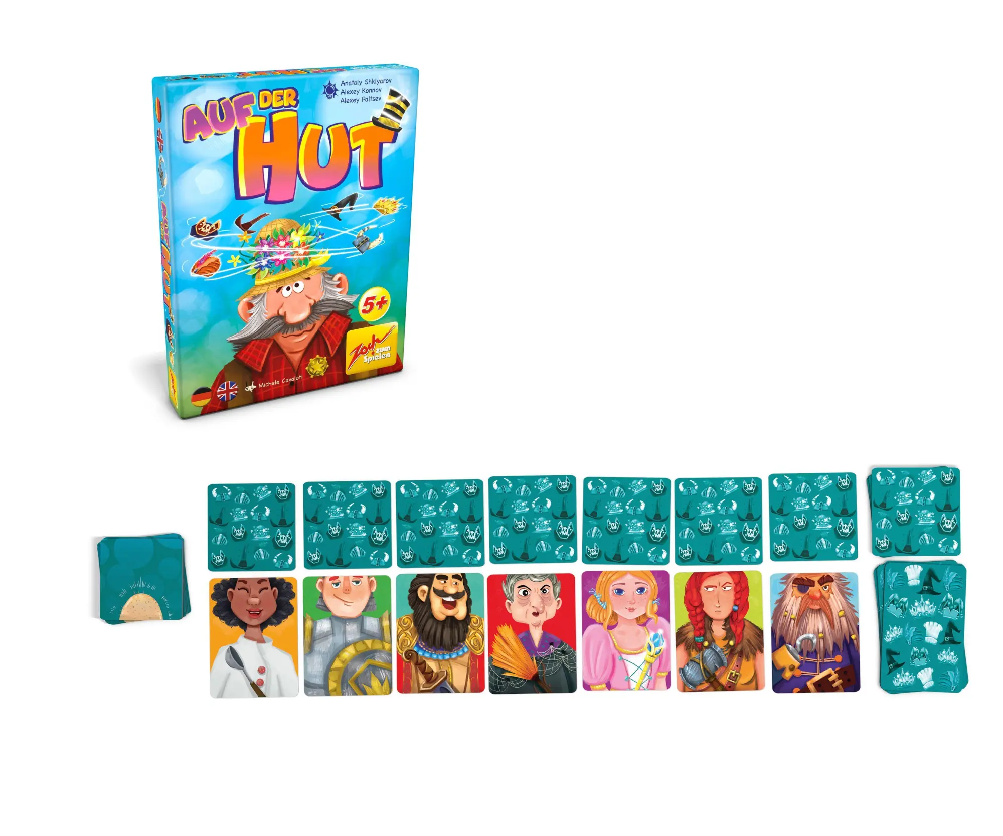 Bild: 4015682051796 | Auf der Hut Kartenspiel | Zoch | Spiel | Brettspiel | 601105179 | 2022