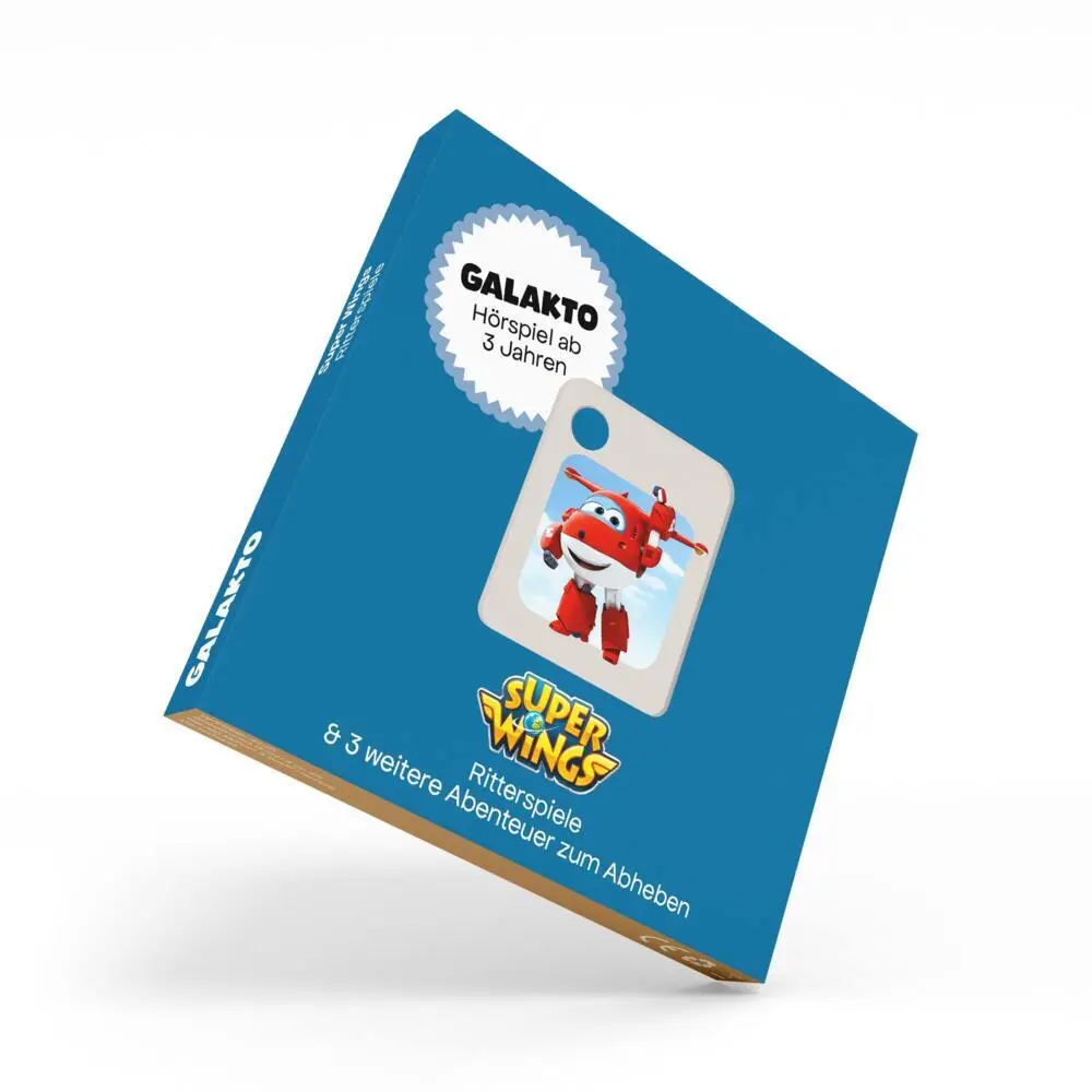 Cover: 4068546001796 | Super Wings - Ritterspiele, 1 Galakto Token | Super Wings | Deutsch