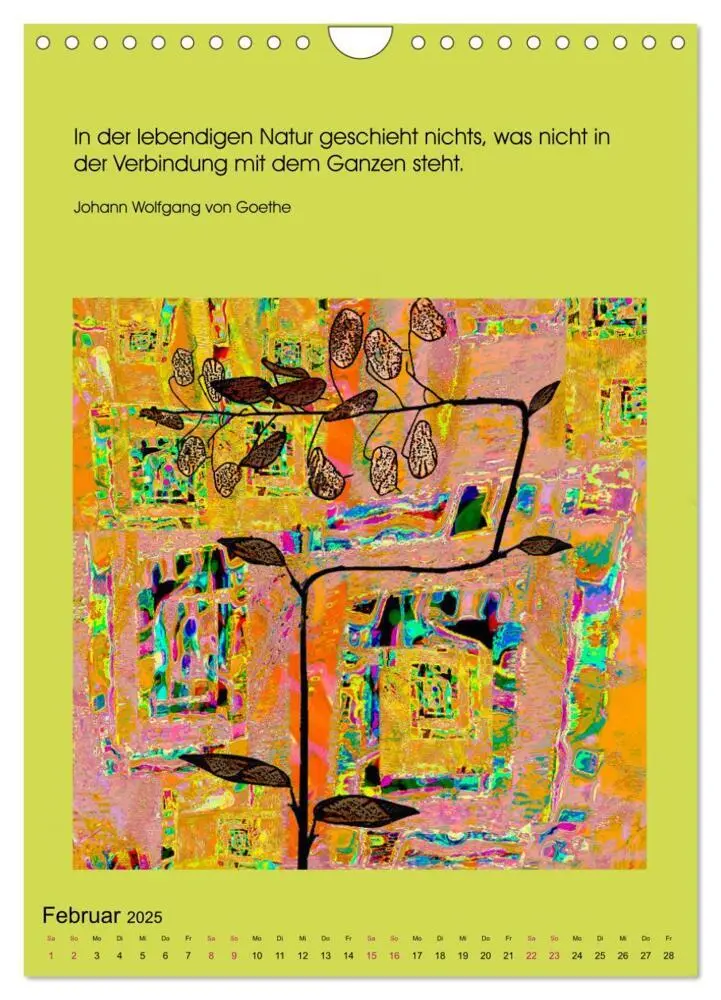 Bild: 9783435951796 | NaturVisionen (Wandkalender 2025 DIN A4 hoch), CALVENDO Monatskalender
