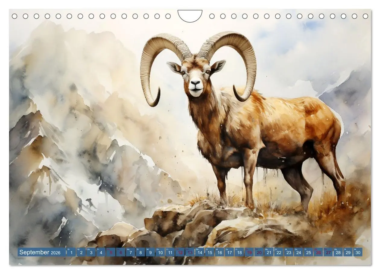 Bild: 9783457351796 | Die Magie der Bergwelt (Wandkalender 2026 DIN A4 quer), CALVENDO...