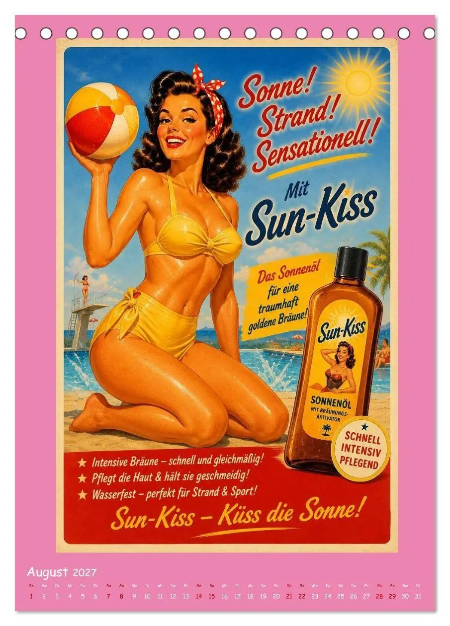 Bild: 9783594351796 | Retro-Reklame (Tischkalender 2027 DIN A5 hoch), CALVENDO...
