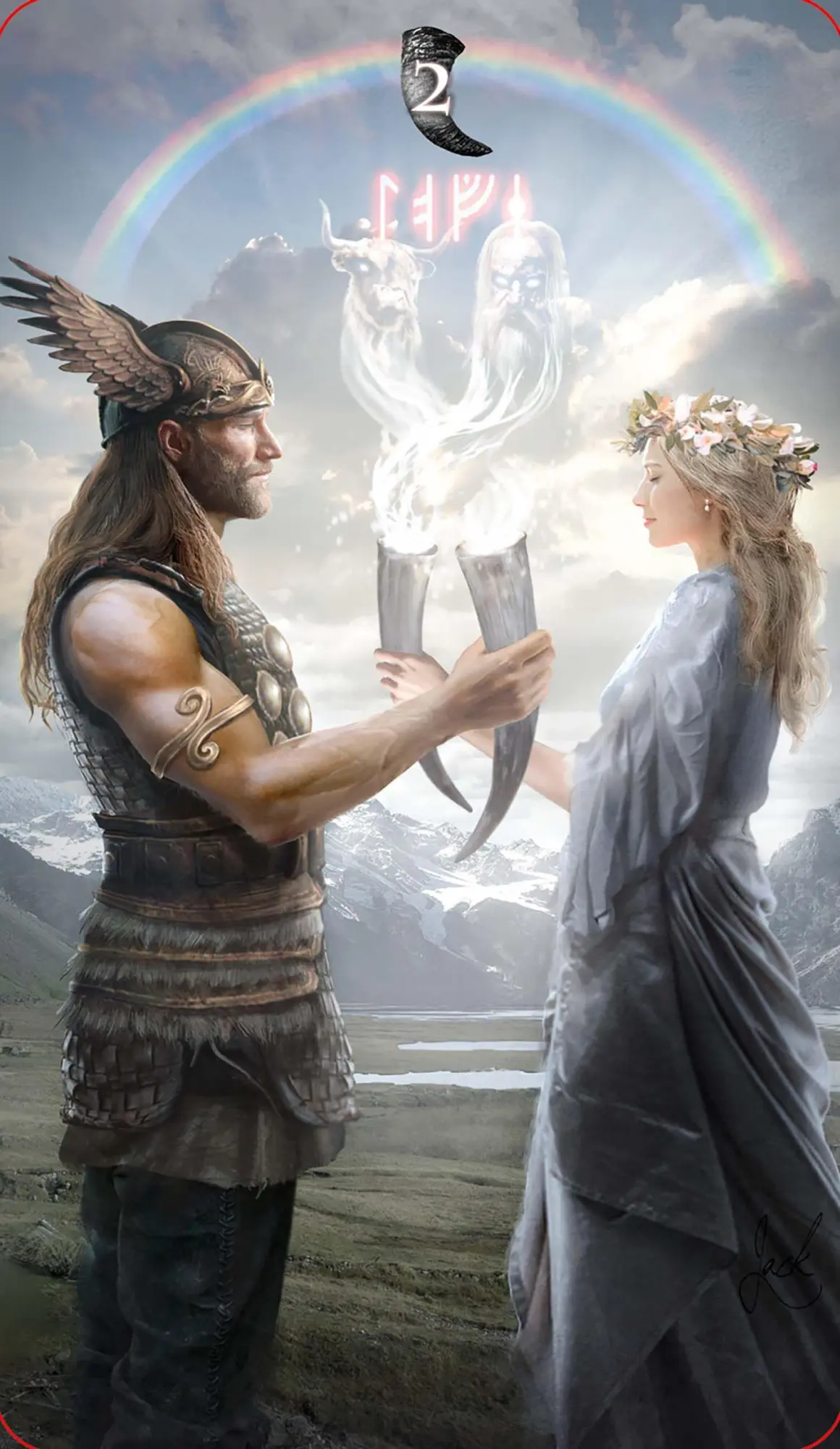 Bild: 9789464991796 | Das Runentarot | Jack Sephiroth (u. a.) | Buch | 160 S. | Deutsch