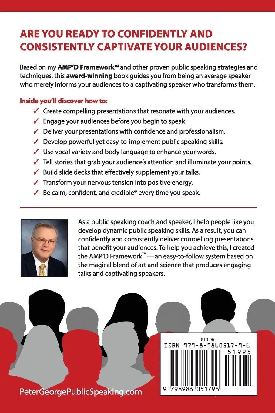 Rückseite: 9798986051796 | The Captivating Public Speaker | Peter George | Taschenbuch | Englisch