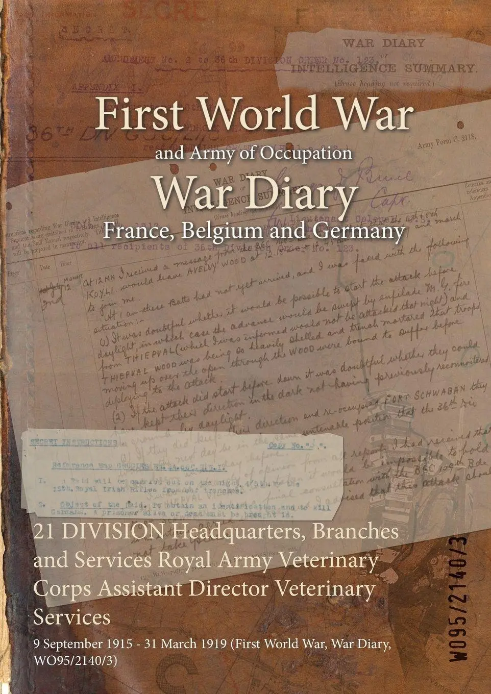 Cover: 9781474511896 | 21 DIVISION Headquarters, Branches and Services Royal Army...