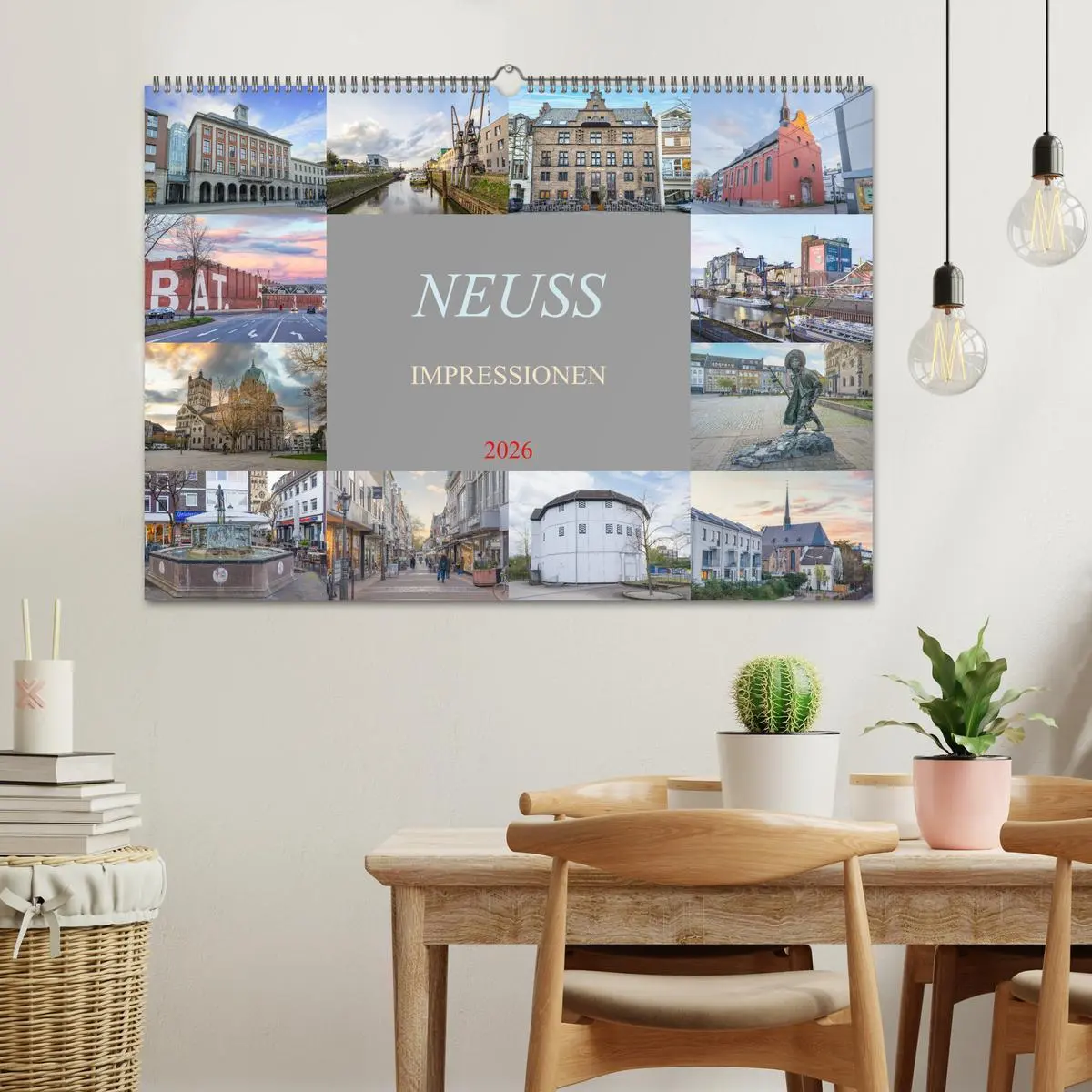 Bild: 9783457411896 | Neuss Impressionen (Wandkalender 2026 DIN A2 quer), CALVENDO...
