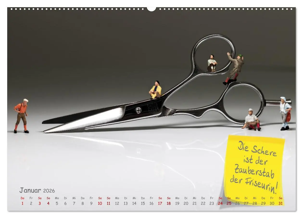 Bild: 9783457581896 | Hairliche Sprüche für alle Haareszeiten (Wandkalender 2026 DIN A2...