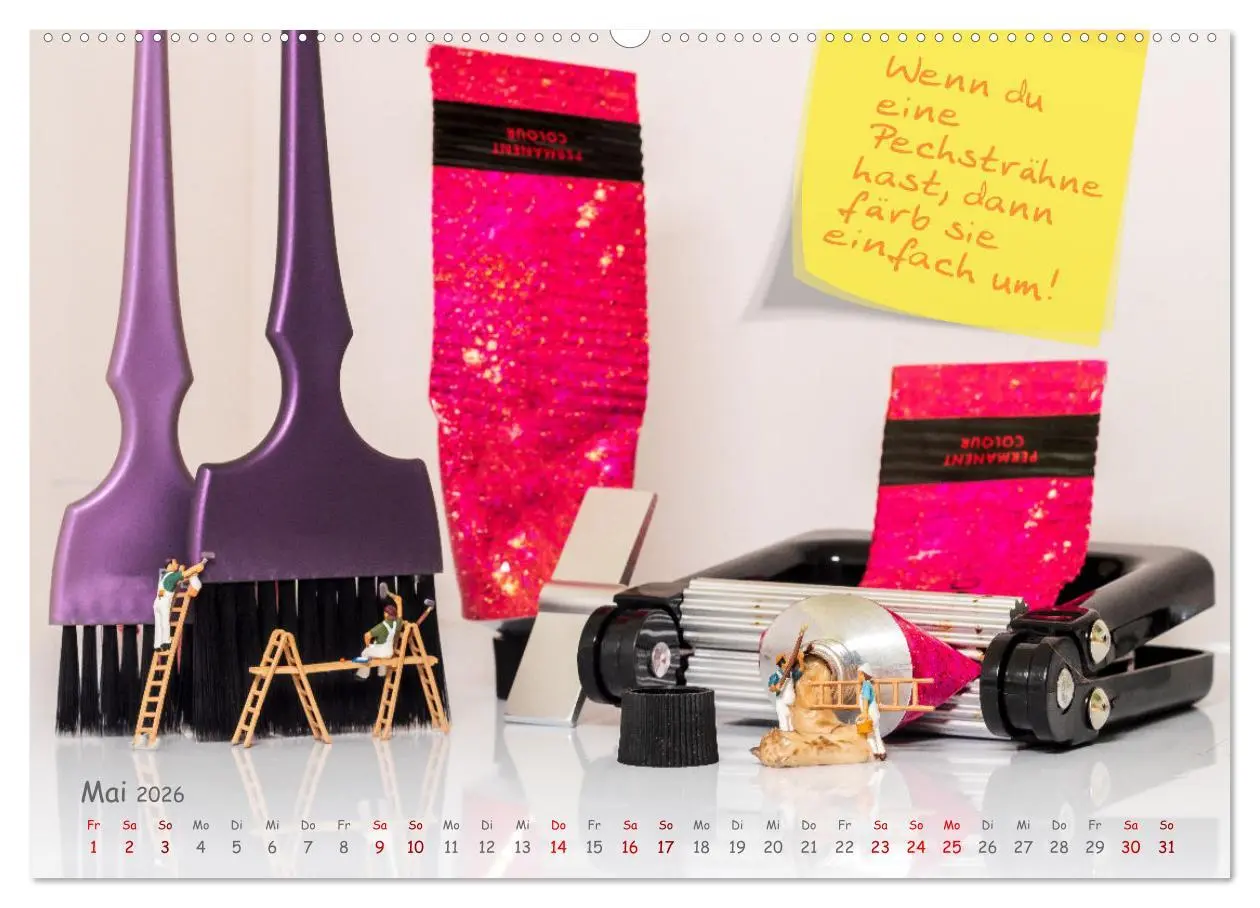 Bild: 9783457581896 | Hairliche Sprüche für alle Haareszeiten (Wandkalender 2026 DIN A2...