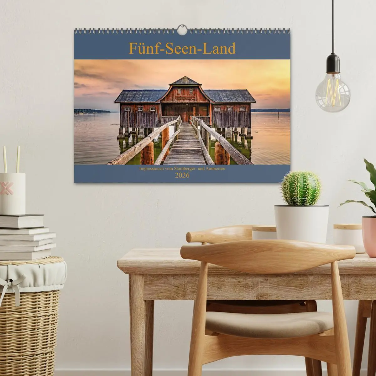 Bild: 9783457891896 | Fünf-Seen-Land (Wandkalender 2026 DIN A3 quer), CALVENDO...