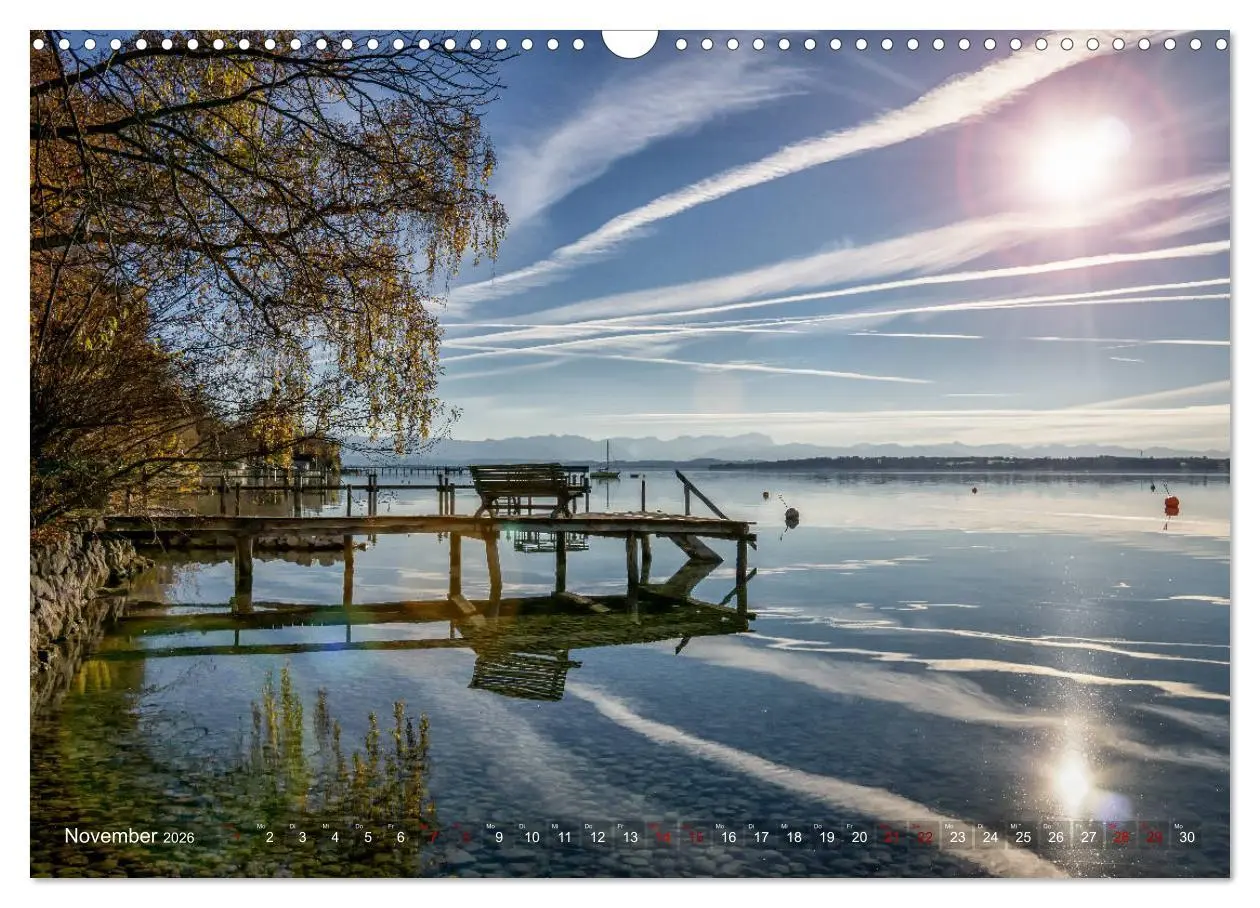 Bild: 9783457891896 | Fünf-Seen-Land (Wandkalender 2026 DIN A3 quer), CALVENDO...