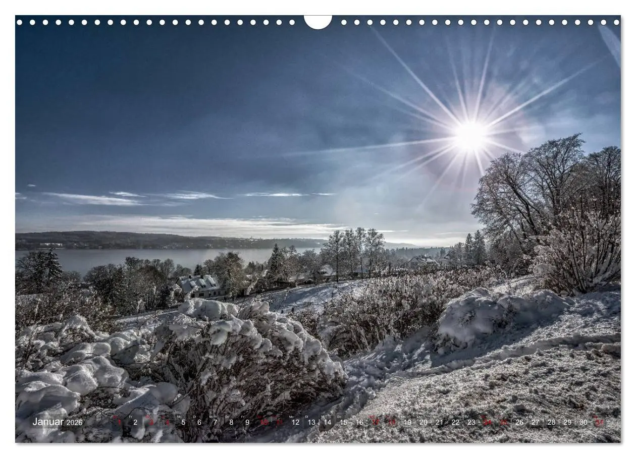 Bild: 9783457891896 | Fünf-Seen-Land (Wandkalender 2026 DIN A3 quer), CALVENDO...