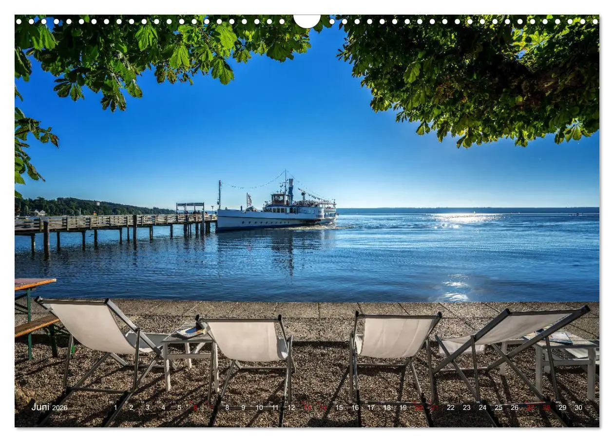 Bild: 9783457891896 | Fünf-Seen-Land (Wandkalender 2026 DIN A3 quer), CALVENDO...